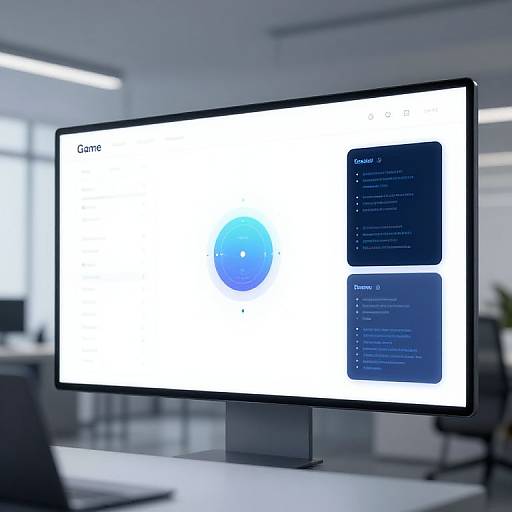 Sleek 2D Game Idea Generator UI