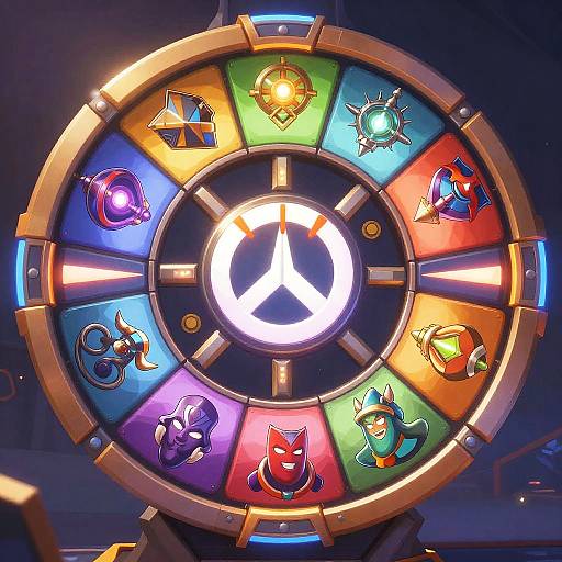 Overwatch 2 Futuristic Wheel Menu
