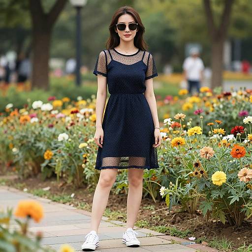 Shogakukan Style Woman in Garden