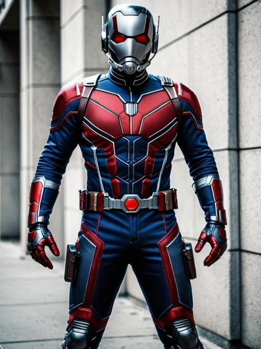 Realistic Ant-Man Cosplay Photography