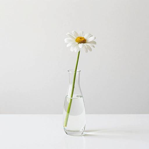 Minimalist Flower Still Life Photography