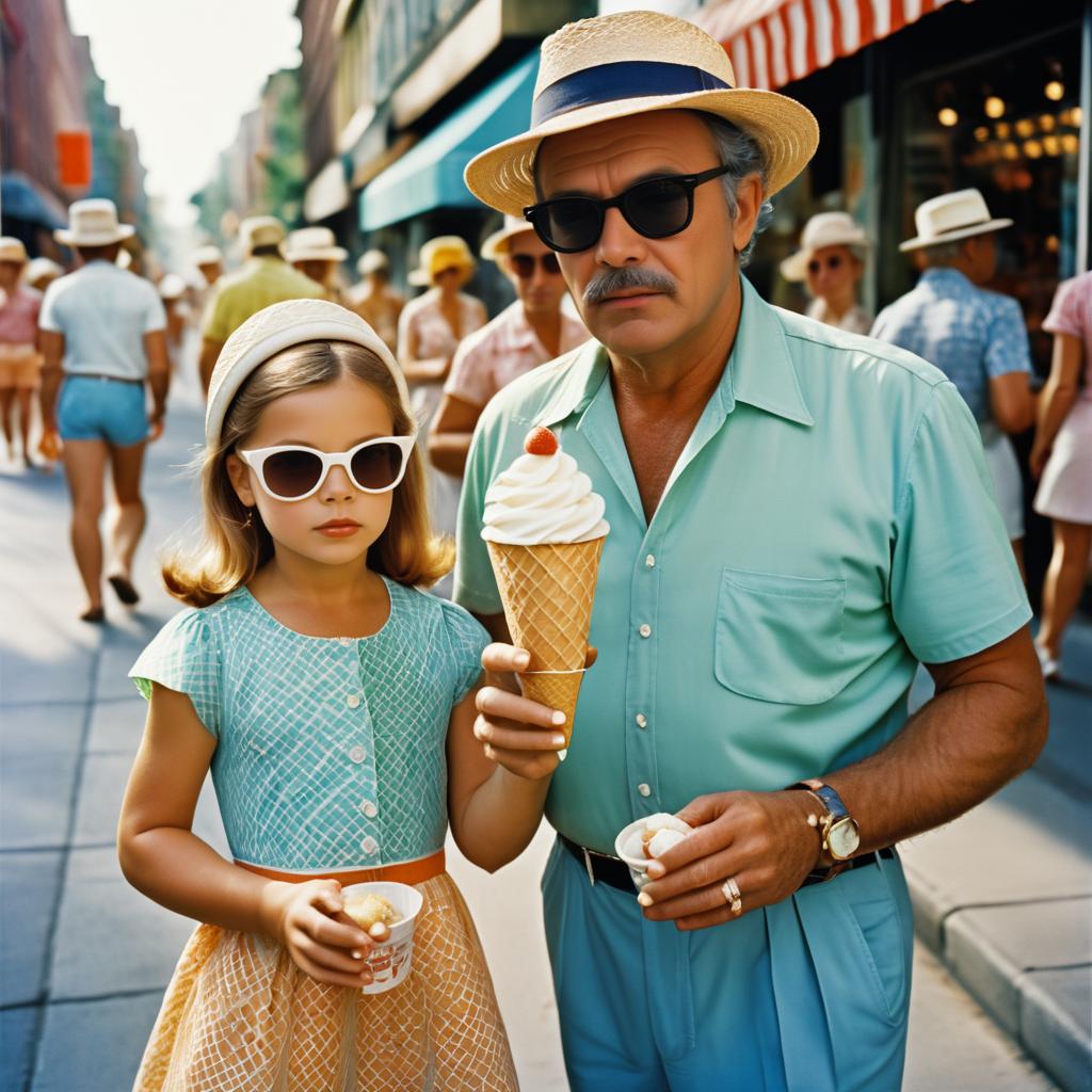 Candid 1960s Street Fashion Photograph