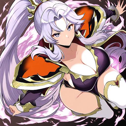 Illustration of Ishtar (fire emblem), fire emblem in the style of Himajin noizu