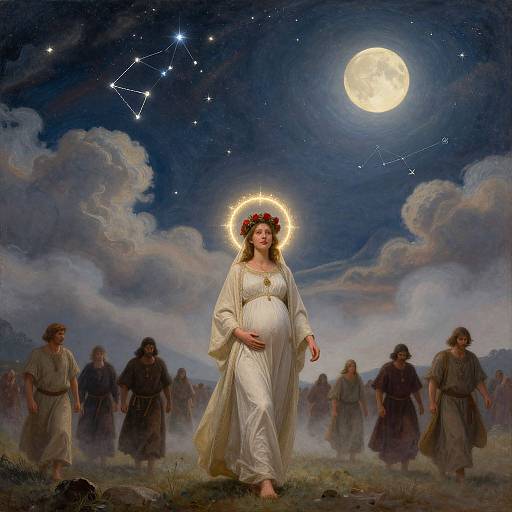 Celestial Pilgrimage of the Holy Woman