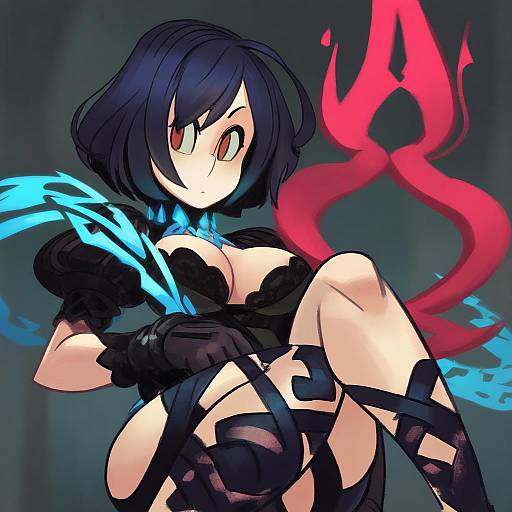 Illustration of Alice (sinoalice), sinoalice in the style of Alex ahad