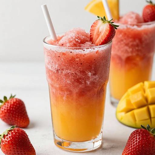 Frozen Strawberry Mango Margarita
