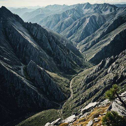 Bird's Eye View of Broken Mountains Craggy Range