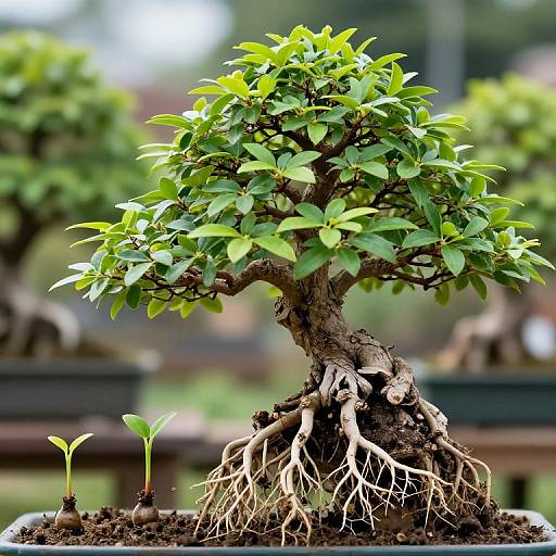 Bonsai Tree Growth Time Lapse