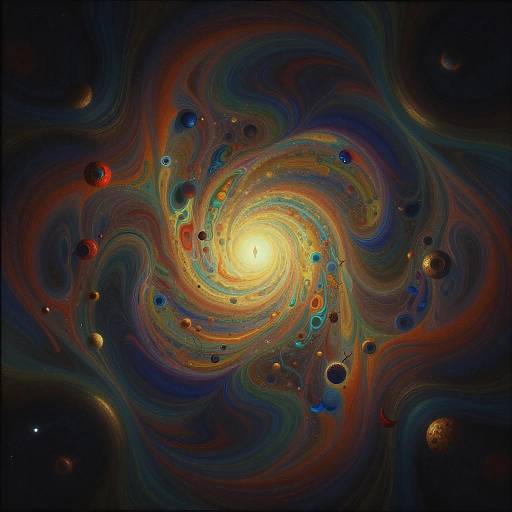 Surreal Dreamscape with Vivid Colors