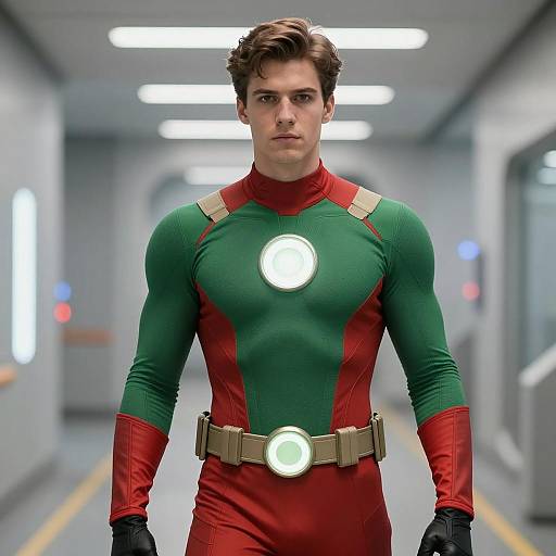 Realistic Omni Man Cosplay Digital Art