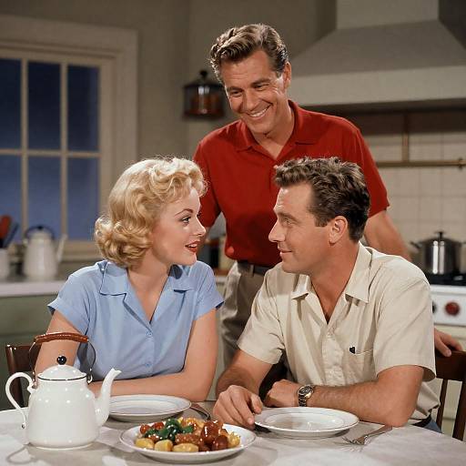 Vintage 1950s Kitchen Movie Poster