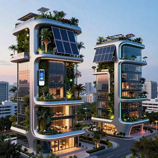 Futuristic Eco-Friendly Smart Homes