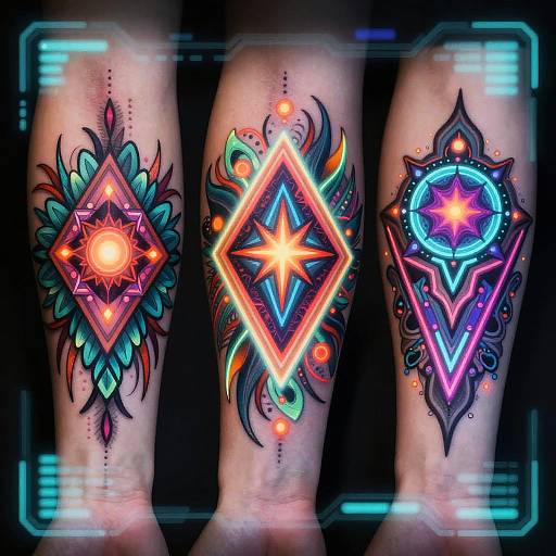 Futuristic AI Tattoo Design Generator