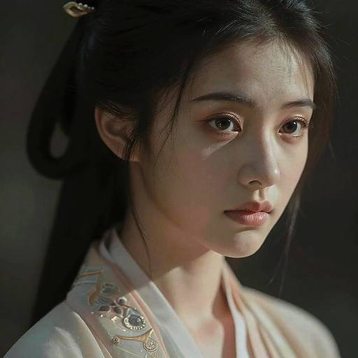 8K Ultra-Detailed Hanfu Full-Body Portrait