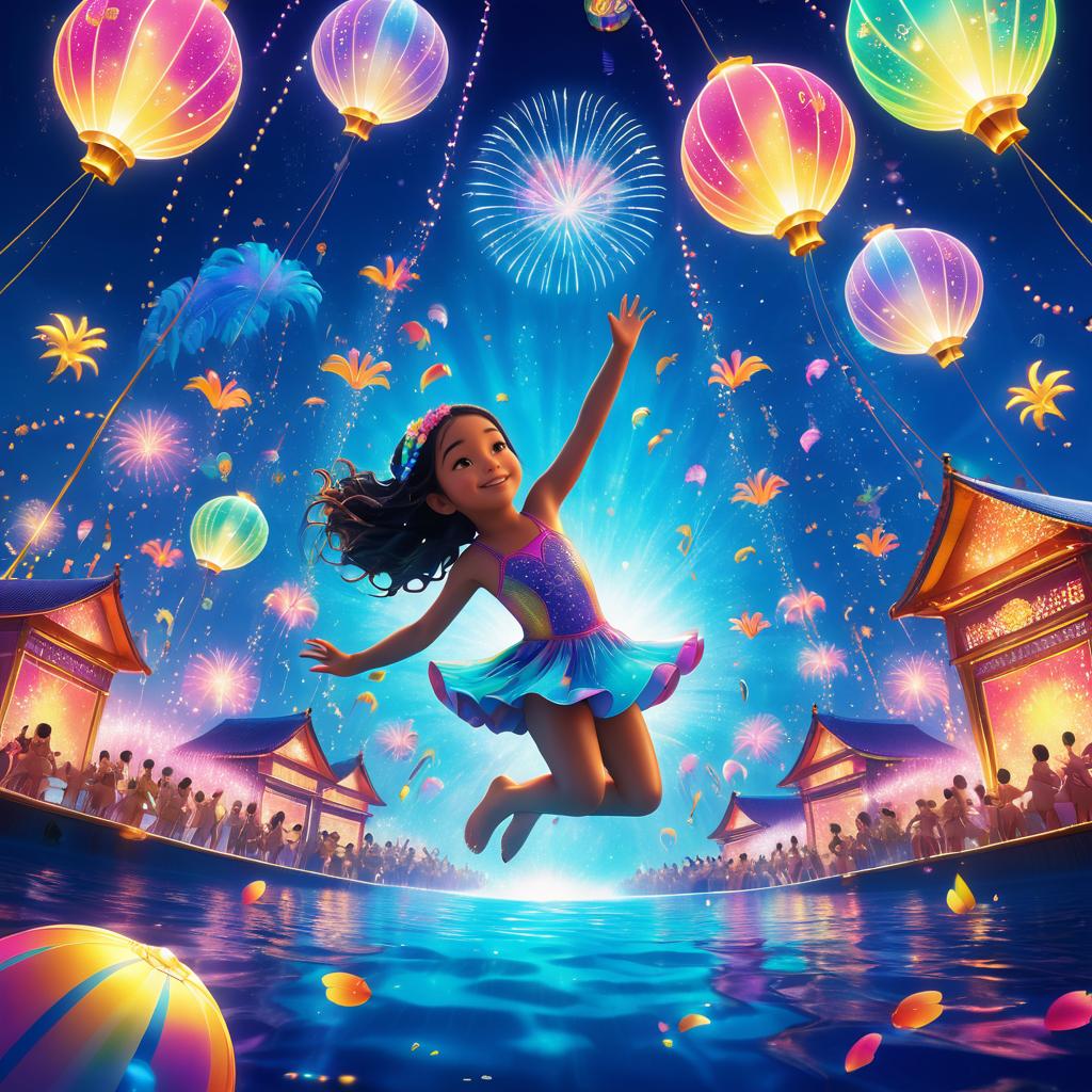 Underwater Festival Celebration Movie Poster