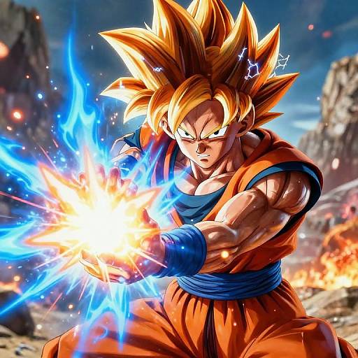 Hyper Realistic Goku Energy Blast
