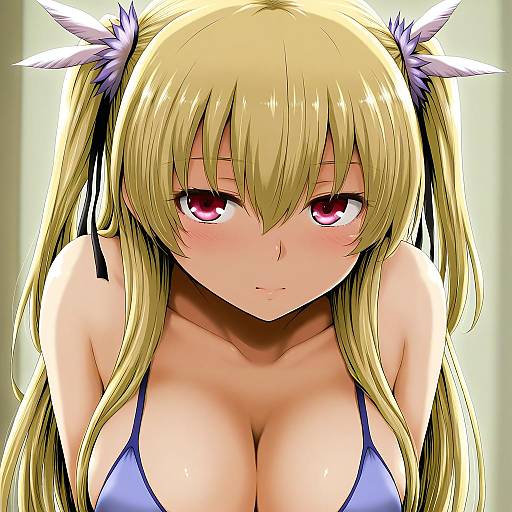 Illustration of Alisa reinford, eiyuu densetsu in the style of Yokochou