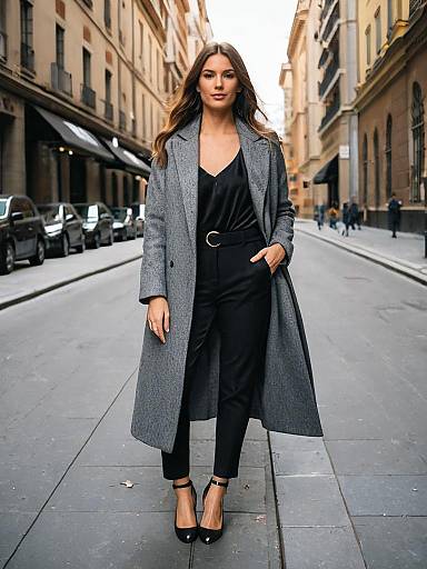 Chic Urban Trend Work Outfit