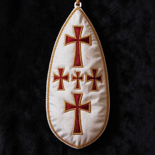 Ornate Orthodox Analavos Embroidery