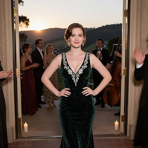 Glamorous Vintage Hollywood Farewell