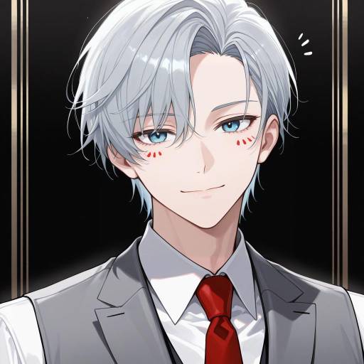 Charming Boy in Formal Attire Portrait Charming Boy in Formal Attire Portrait