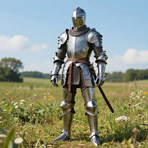 Agile Knight Armor Concept Art