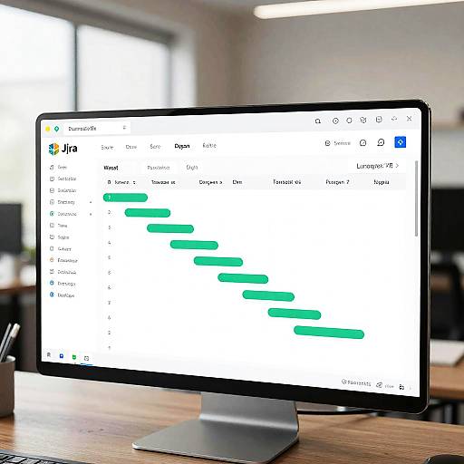 Sleek Jira Dashboard Visualization