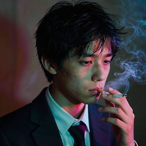 Cinematic Portrait of Enigmatic Boy