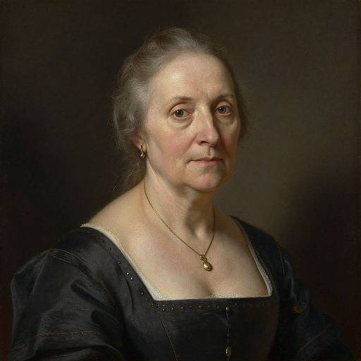 Portrait of an Old Woman by Denner