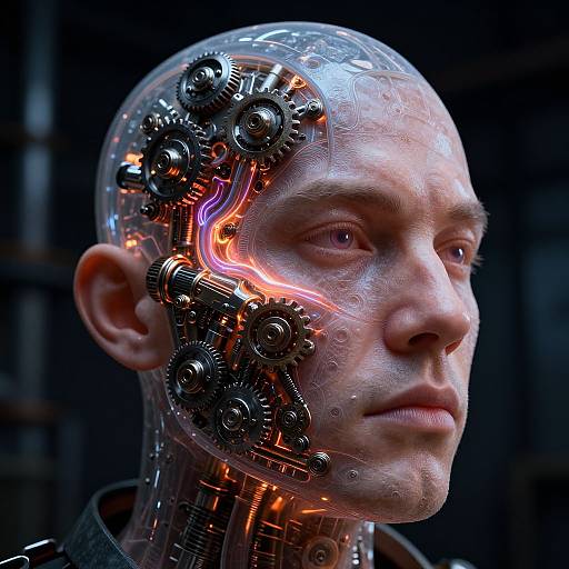 Hyper-Realistic Nuclear Reactor Portrait