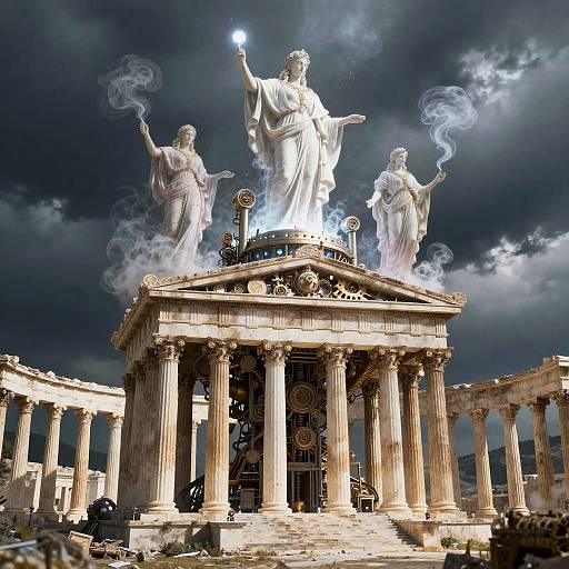 Steampunk Greek God Generator