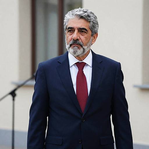 Portrait of Distinguished Older Man