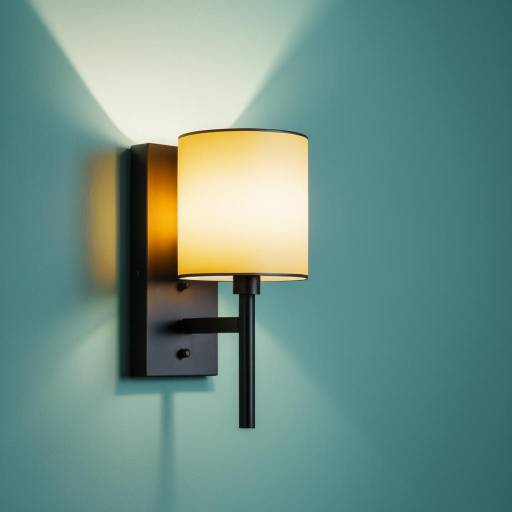 Modern Wall Sconce with Soft Yellow Light