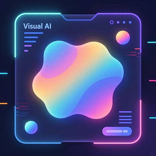 Futuristic Neon Digital Art Generator