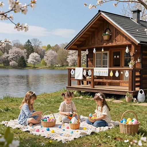 Easter Lake Cabin Spring Retreat