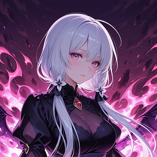 Illustration of Grima (fire emblem), fire emblem in the style of Hijiri (resetter)