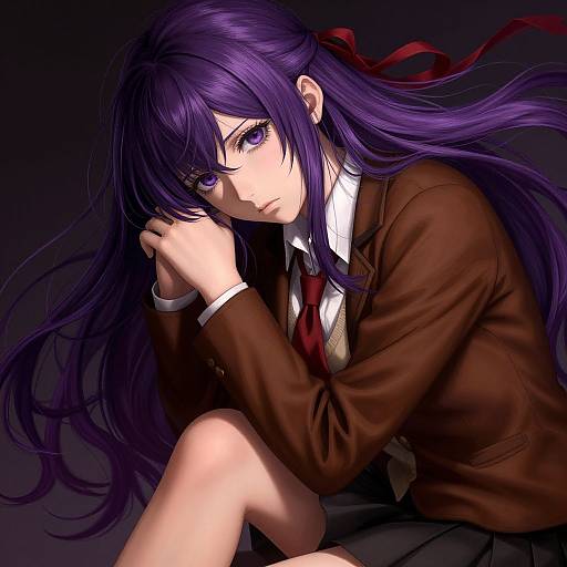 Hyper-Realistic Detailed Anime Portrait