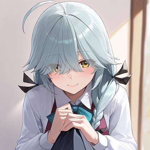 Illustration of Hamanami (kancolle), kantai collection in the style of Mac star