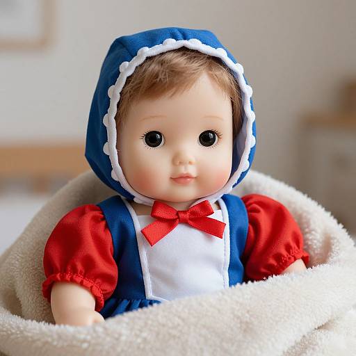 Close-up Babushka Doll Costume