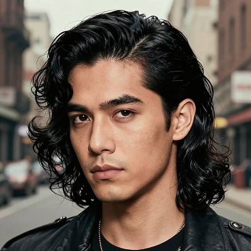 Vintage Mobster Hair with Glossy Waves