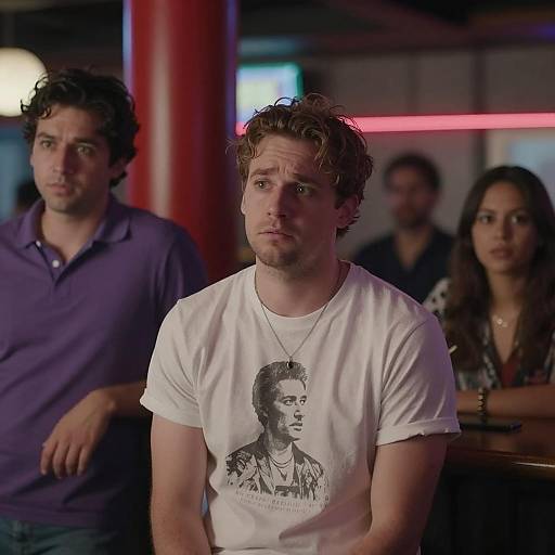 A Night at the Dimly Lit Bar