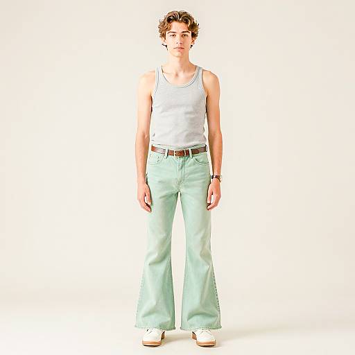 Casual Bell Bottoms Fashion Photography