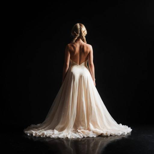 Whimsical Woman in Flowing Maxi Dress Whimsical Woman in Flowing Maxi Dress
