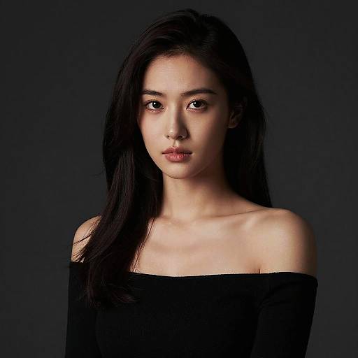 Photorealistic Low Key Portrait