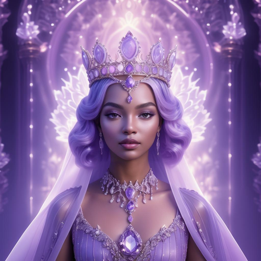 Regal Fantasy of an Ethereal Queen