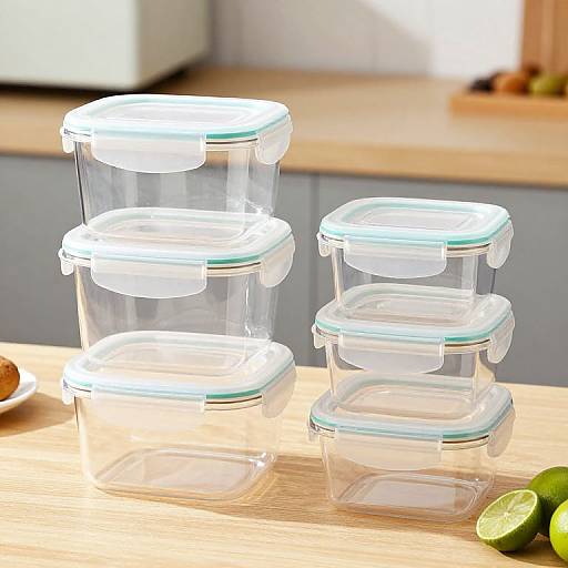 Transparent Airtight Food Storage Container