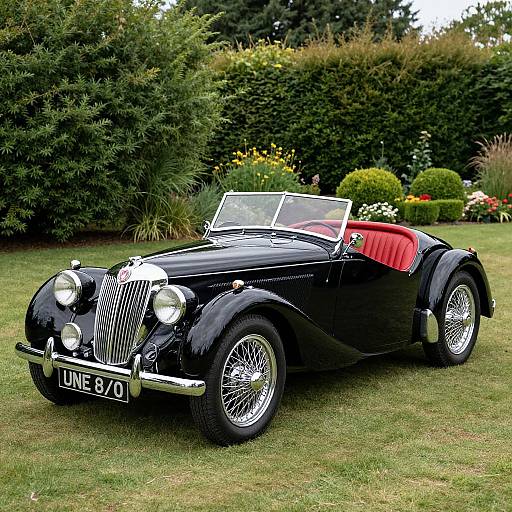 Classic 1946 MG TC Roadster Elegance
