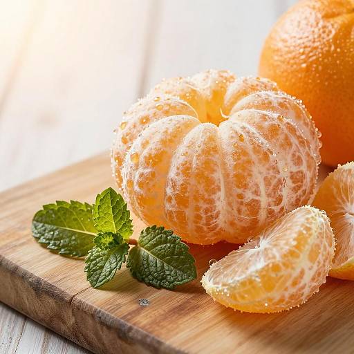 Vibrant Citrus Still Life in Golden Light