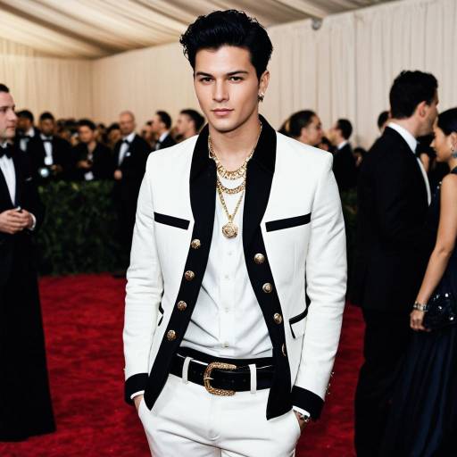Elegant Male Outfit for Met Gala