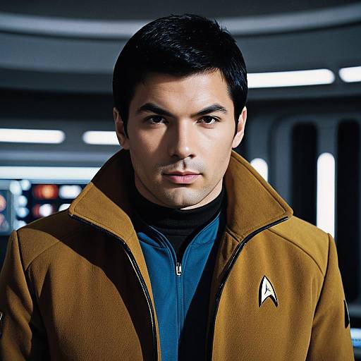 Realistic Male in Star Trek Coat
